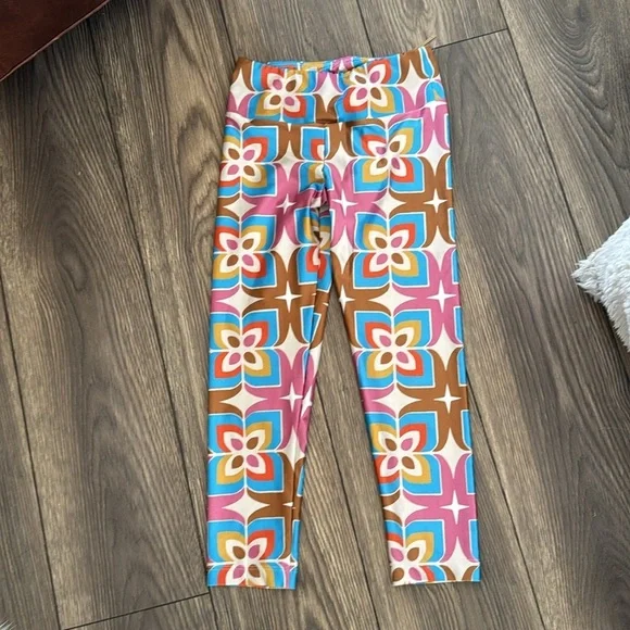 Goldsheep Kids Vibrant Floral Leggings - Picture 1 of 6